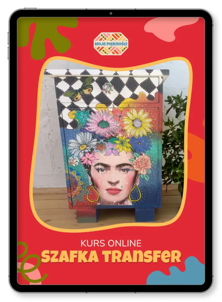 Kurs malowania mebli z transferem