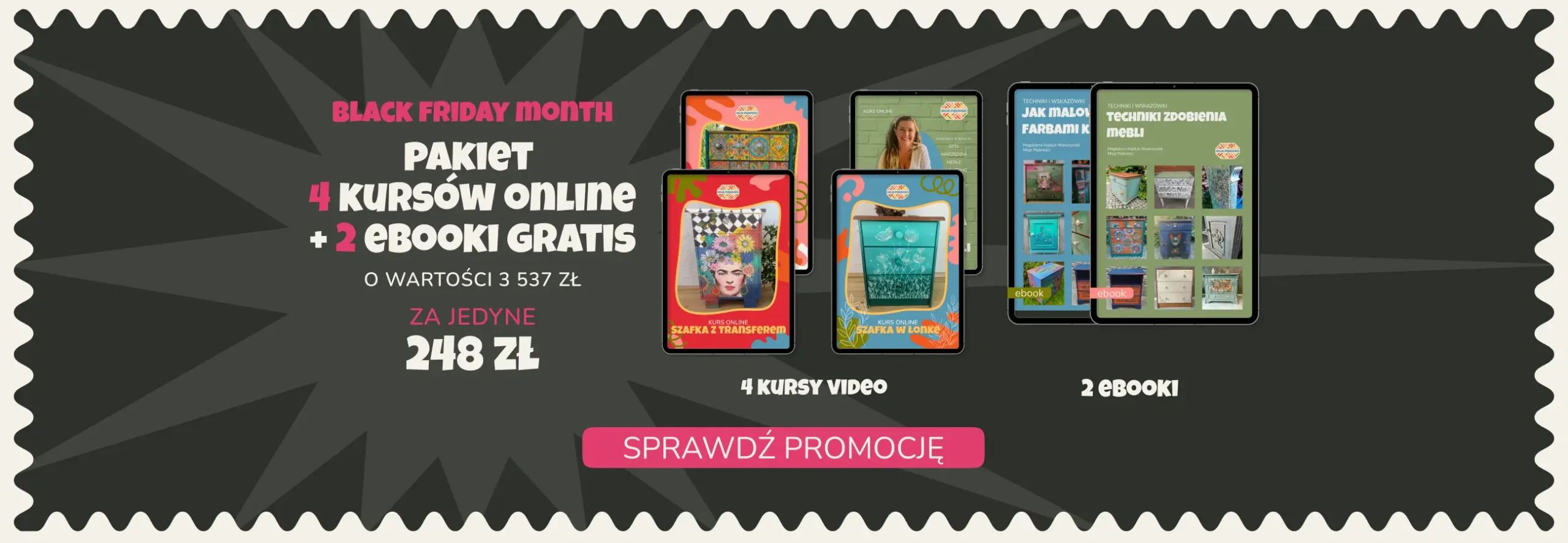 Kursy online jak malować meble